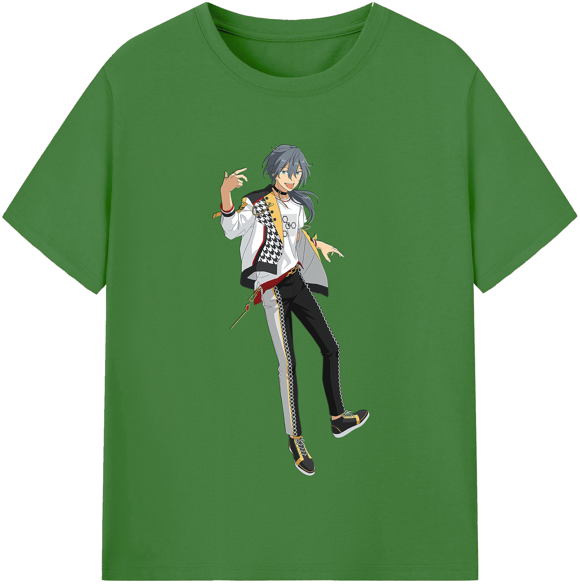 （画像用） あんさんぶるスターズ! Ensemble Stars レディースカジュアルプリントTシャツ（綿100％）